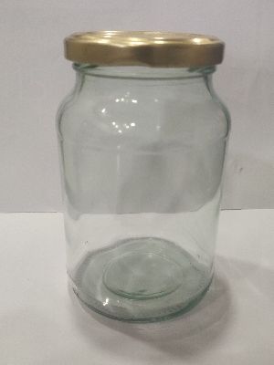 glass storage jars