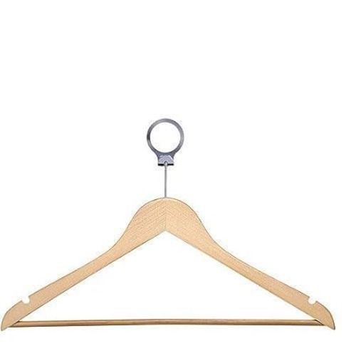 44.5x1.2x27CM Anti Theft Wooden Hanger