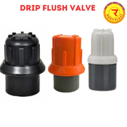 Redyplast Drip Flush Value for Drip Irrigation Use