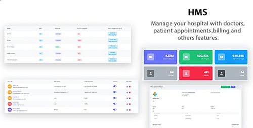 Infy HMS Hospital ERP Software