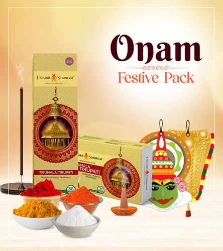 Onam Festive Pack Incense Stick And Dhoop