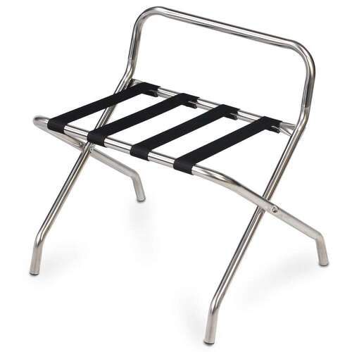 Portable Foldable Stainless Steel Luggage Rack