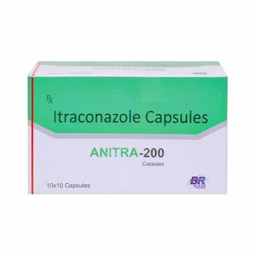 Itraconazole Pharmaceutical Capsules, 200 mg