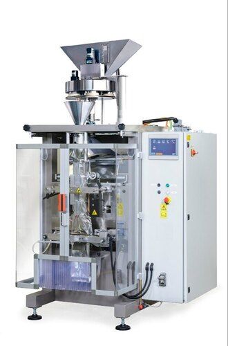 Salt Packaging Machine - Electric, Automatic, Volumetric Filling Capacity | Premium Quality, Highly Efficient, Heavy Duty, Less Power Consumable, Silver Finish