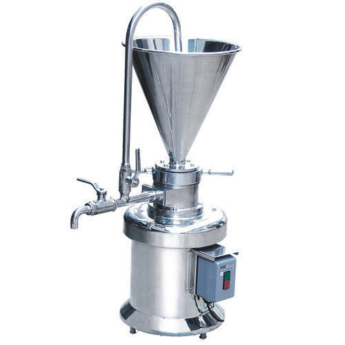 Silver Stainless Steel Colloid Mill for Pharma Industry