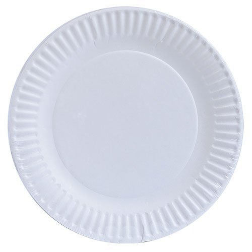 8 Inch White Disposable Paper Plates