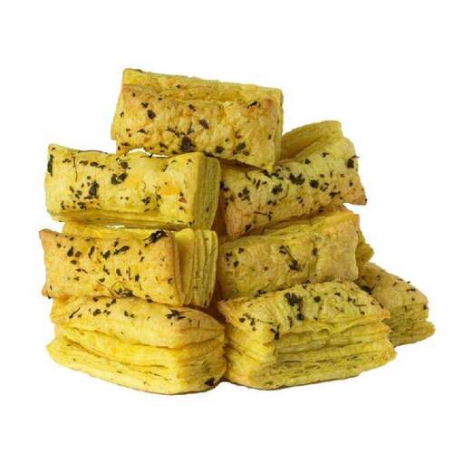 Methi Khari Biscuit - Savory Herbal Infusion with Fenugreek Flavor, Flakey Texture | Low-Fat, Sugar-Free Snack Experience