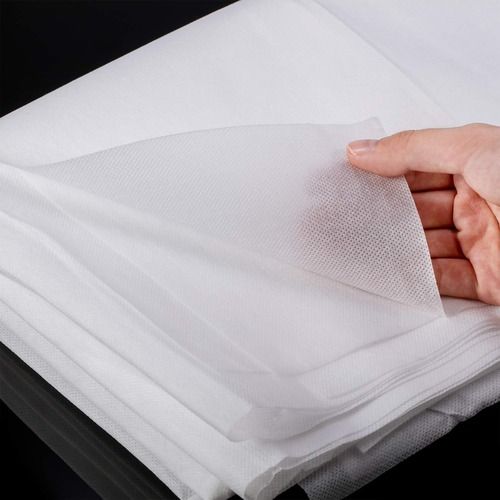 White Color PP Polyester Nonwoven Rag