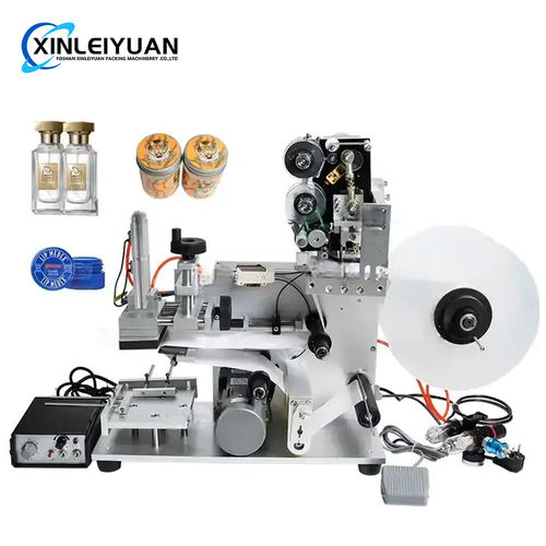 Heavy Duty and Semi Automatic Plane Labeling Machine