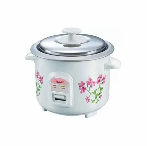 Round Printed Stainless Steel Rice Cooker