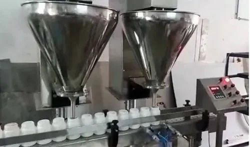 Single Phase Ayurvedic Powder Filling Machine