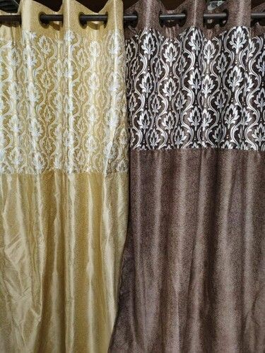 Elegant Look Polyester Knitting Curtains