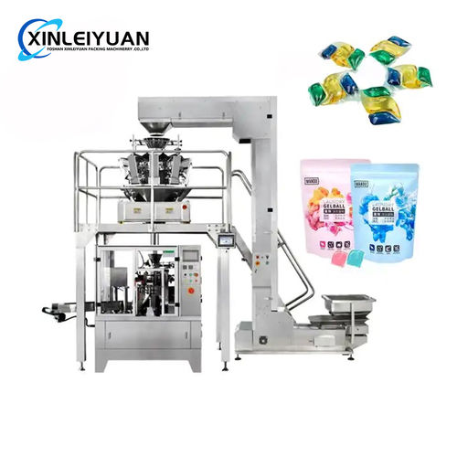 Automatic Flat Pouch Rotary Packing Machine