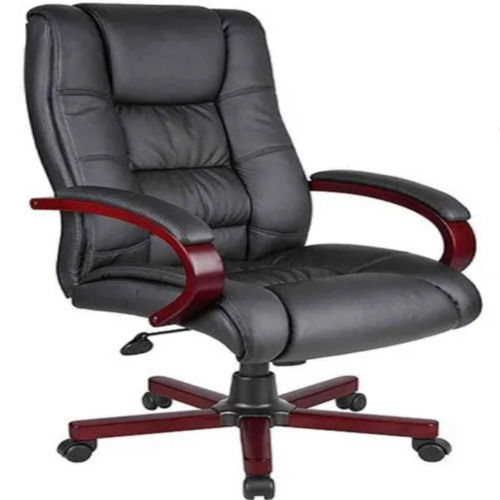 Fixed Arms Height Adjustable Office Chair