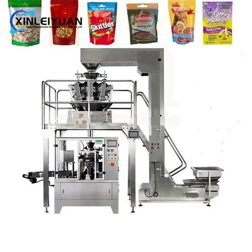 Stand up pouch bag packaging machine