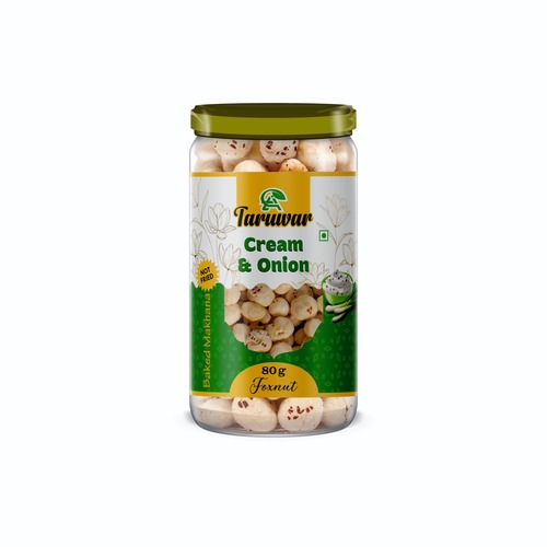 Taruwar Cream & Onion Roasted Flavored Makhana