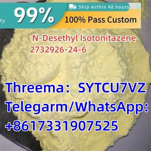  China quality supplier  CAS 2732926-24-6        N-Desethyl Isotonitazene  WhatsApp:+8617331907525