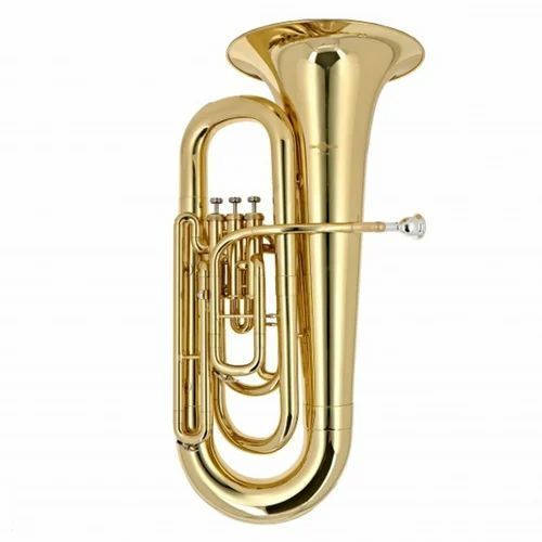 Queen Brass Sousaphone 25 Valve Big Tuba Made Of/Full Brass W/Bag