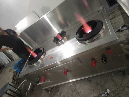 Stainless Steel Commercial Gas Stove