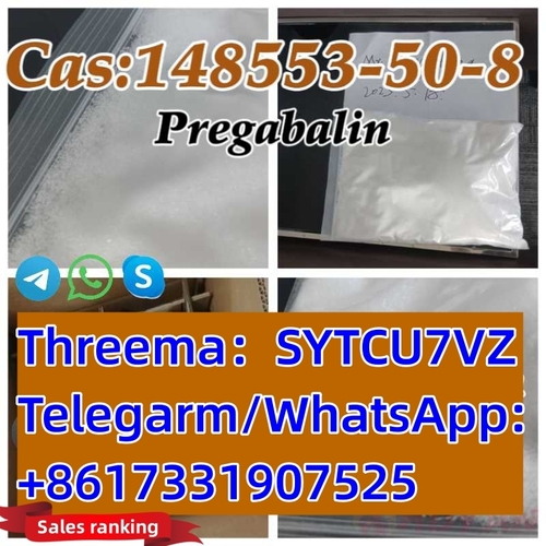 research chemicals CAS 148553-50-8 Pregabalin WhatsApp:+525