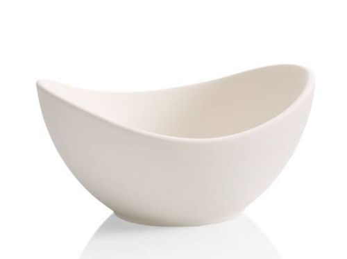 Dishwasher Safe, Triangular Shape Ceramic Soup Bowl