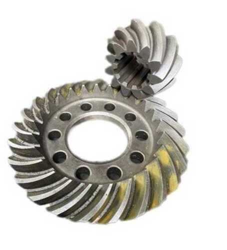 Silver Color Round Shape Cast Iron Crown Gear