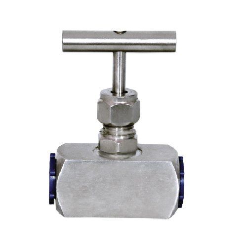 Silver Stainless Steel Material Polished Finish SS Needle Valve 