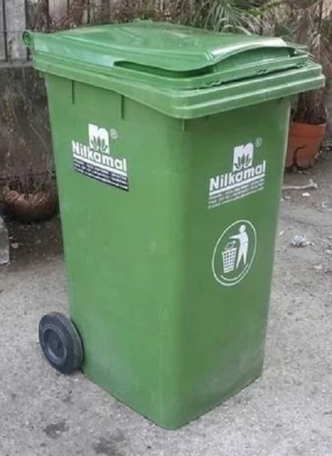 120 Liter Roto Molded Wheel Hdpe Dustbin