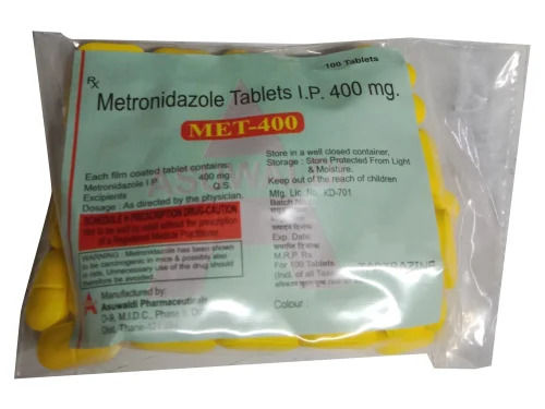 400mg Met 400 Metronidazole Tablets