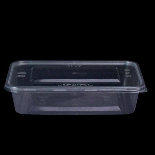 500ml Rectangle Disposable Container