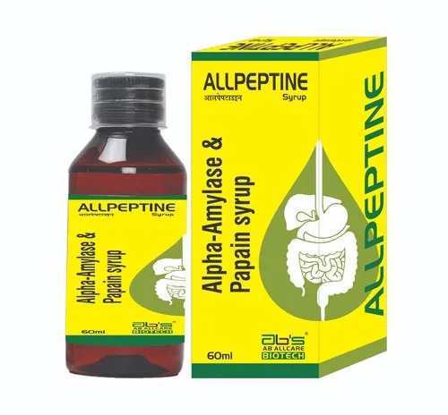 Alpha Amylase And Pepsin, Allpeptine Syrup