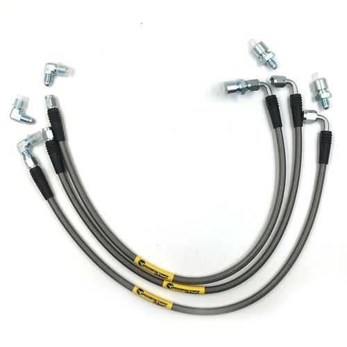 AN3 Stainless Steel Braided Brake Lines Hose Assembly