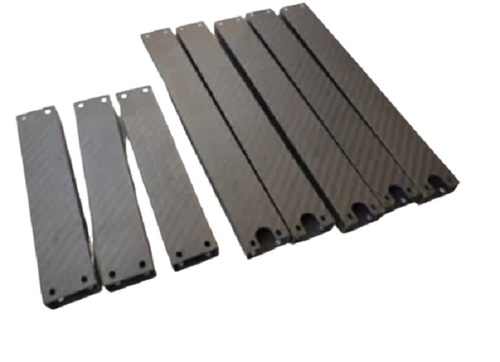 CNC Cutting Slot Drill Hole Carbon Fiber Rectangular Square Tubing with 3K Twill Matte Surface