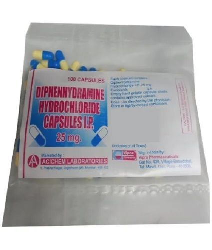 Diphenhydramine Hydrochloride Capsules