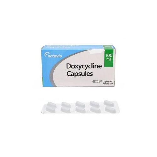 Doxycycline Tablet 100mg, Pack of 50 Capsules