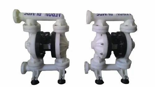 Polypropylene Material Pneumatic Diaphragm Pump For Solvents