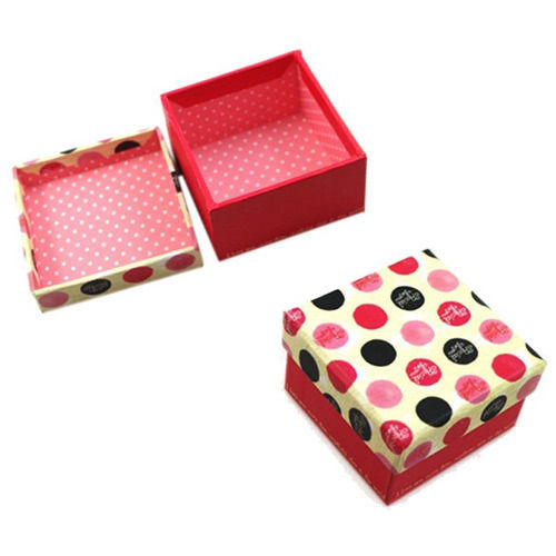 Multi Color Square Shape Printed Paper Boxes