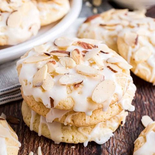 Crunchy Texture and Sweet Taste Almond Crunch Cookies 