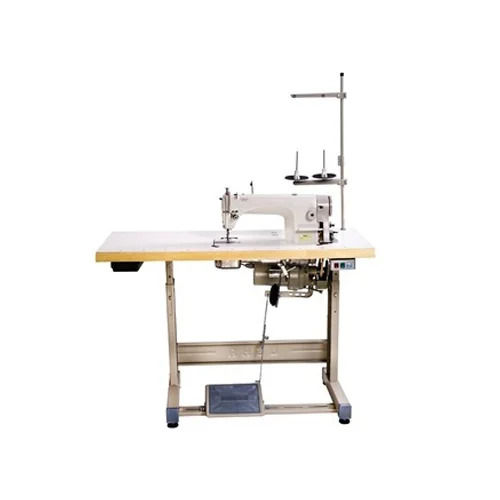 Automatic Single Needle Sewing Machine - 220V, 2000-6000 Stitch/Min Speed Range | Automated Stitching, LCD Display, Adjustable Speed Control, Built-in Thread Cutter, Easy Bobbin Winding, Quiet Operation