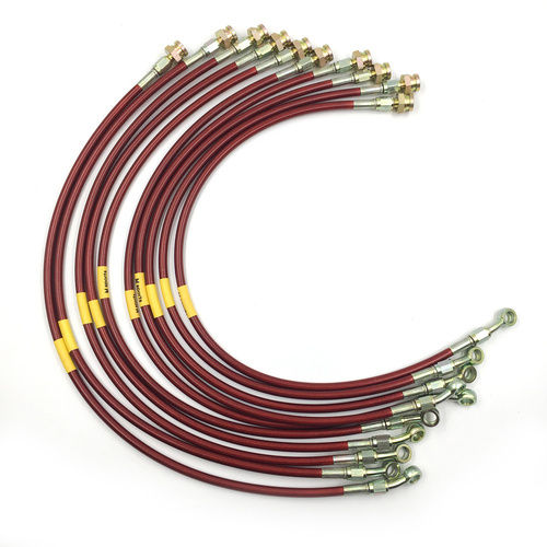 Abrasion and Corrosion Resistant Braided Hose