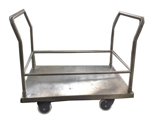 Mild Steel Industrial Hand Trolley