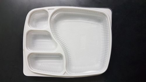 Assorted Meal Trays 4 Compartment with Lid