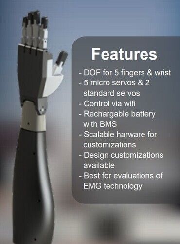 Design Customization 7DOF Robotic Arm