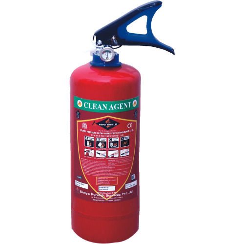 Agni Shield Clean Agent Type Fire Extinguisher Of 2kg Cap.