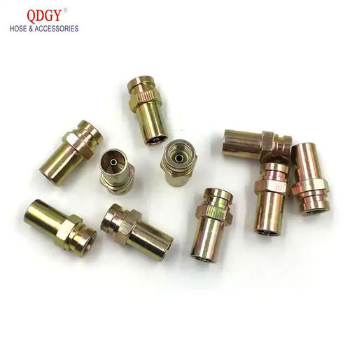 Rust Proof Chrome Steel Qdgy Brake Hose Fittings