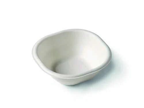 Bagasse Kiwi Disposable Bowls 150ml Sq