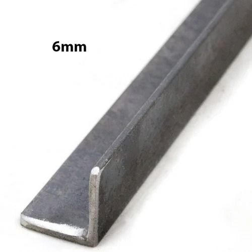 6 Mm Thickness L Shaped Hot Rolled MS Angles