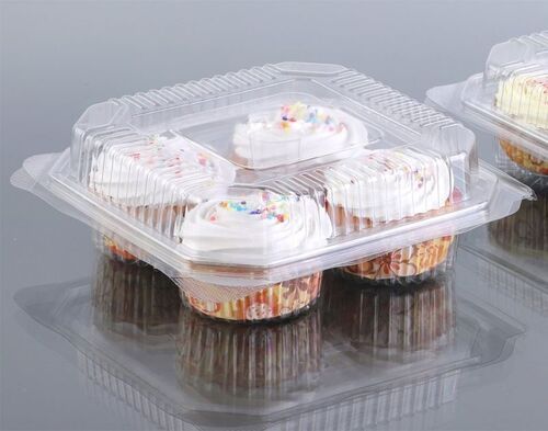 Pet Compartment Box Muffin 4 Cup