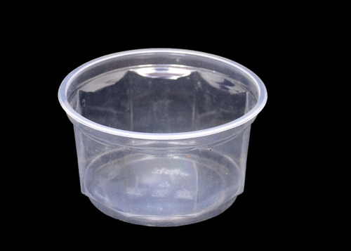 Transparent SD Plastic Octa Container 400ml