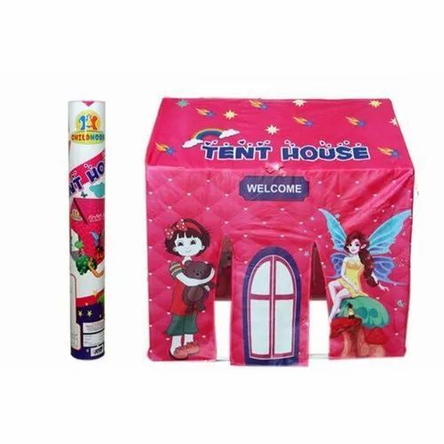 Free Stand Lightweight And Portable Printed Kids Adventure Tent House